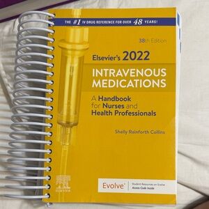 Elsevier's 2022 Intravenous Medications Handbook